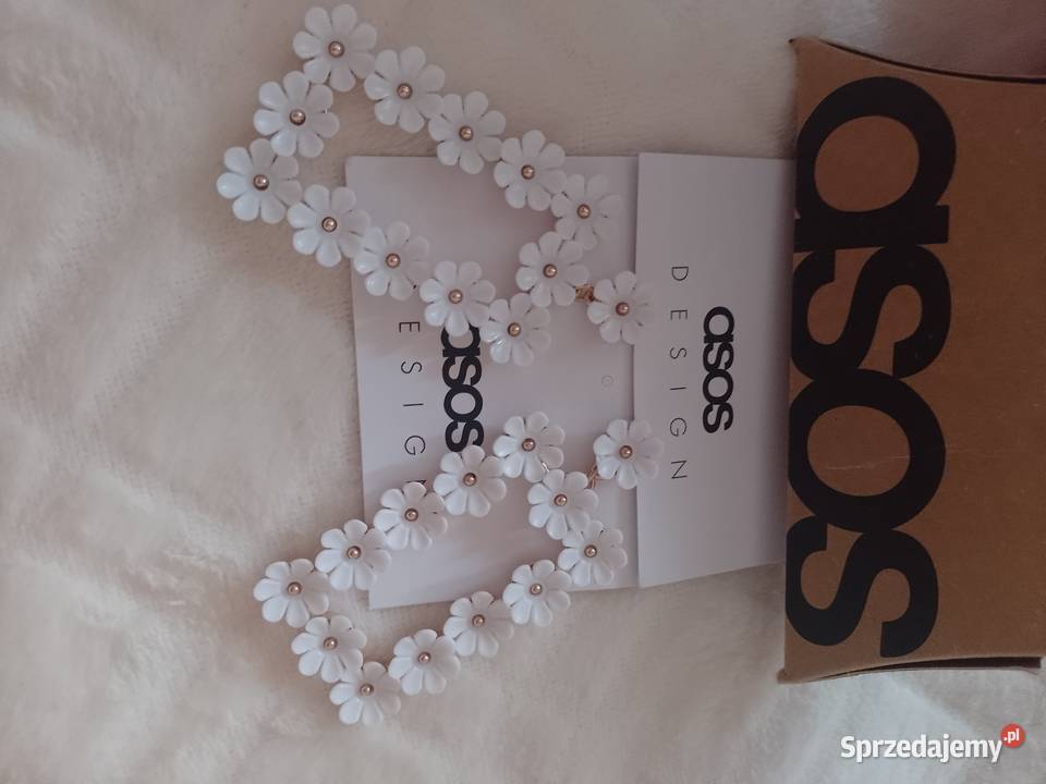 ASOS Ekskluzywne duże kolczyki wieczorowe z