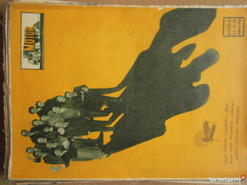 Czasopismo Motor roczniki lata 50