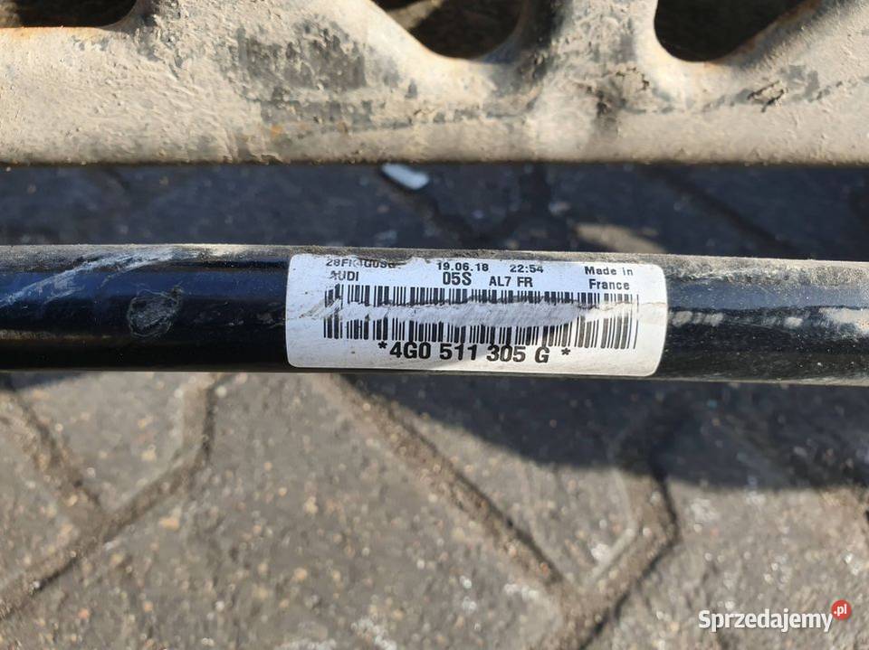 BELKA SANKI TYŁ AUDI A6 C7 LIFT Motoryzacja Lipno