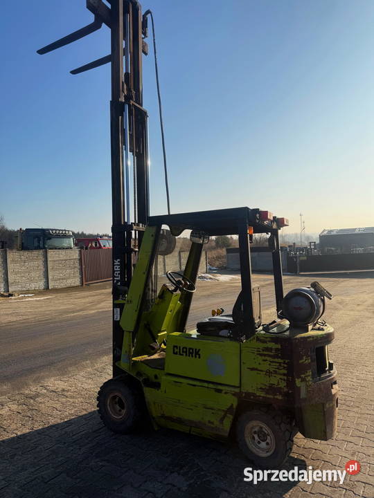 wózek widłowy CLARK GPM20 LPG Triplex 430m Działoszyn sprzedam