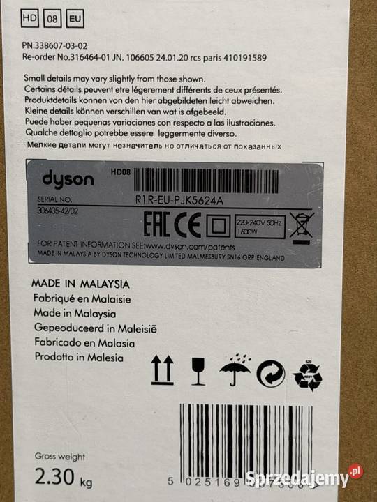 Nowa suszarka Dyson supersonic