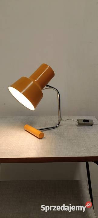 lampka biurkowa typ 5132 Napako lata 60te design łódzkie