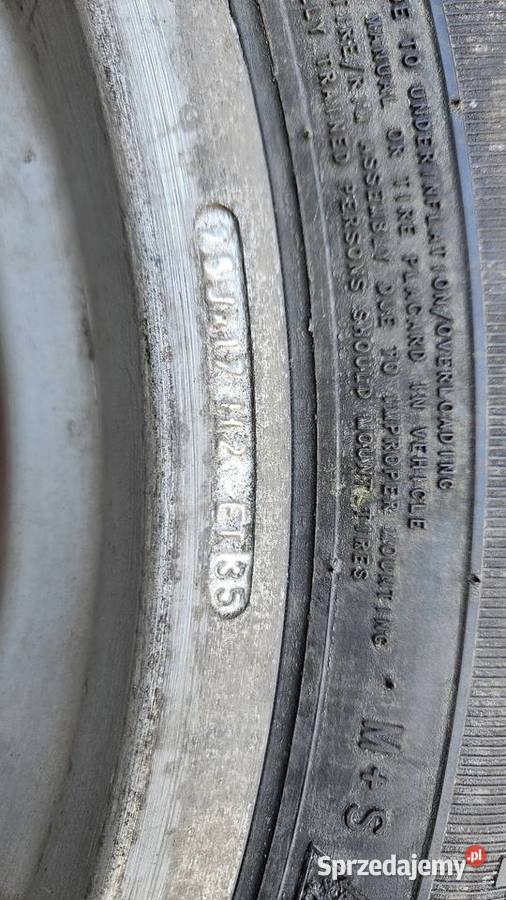 Opony felgi 21555 R17 zimowe aluminiowe 5x108 Samochodowe Żory sprzedam