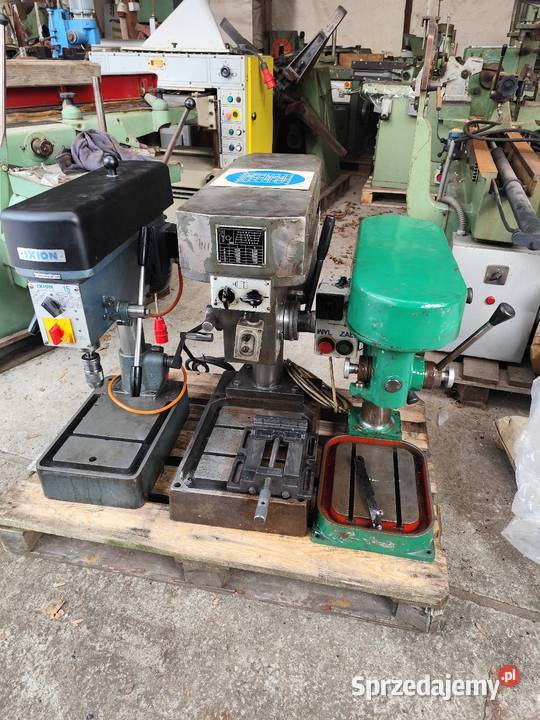 wiertarka stołowa do metalu Ws 15 Wsd 16 Ixion B Produkcja