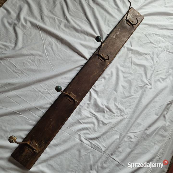 Wieszak przedwojenny vintage stary wieszak 110 małopolskie Brzesko