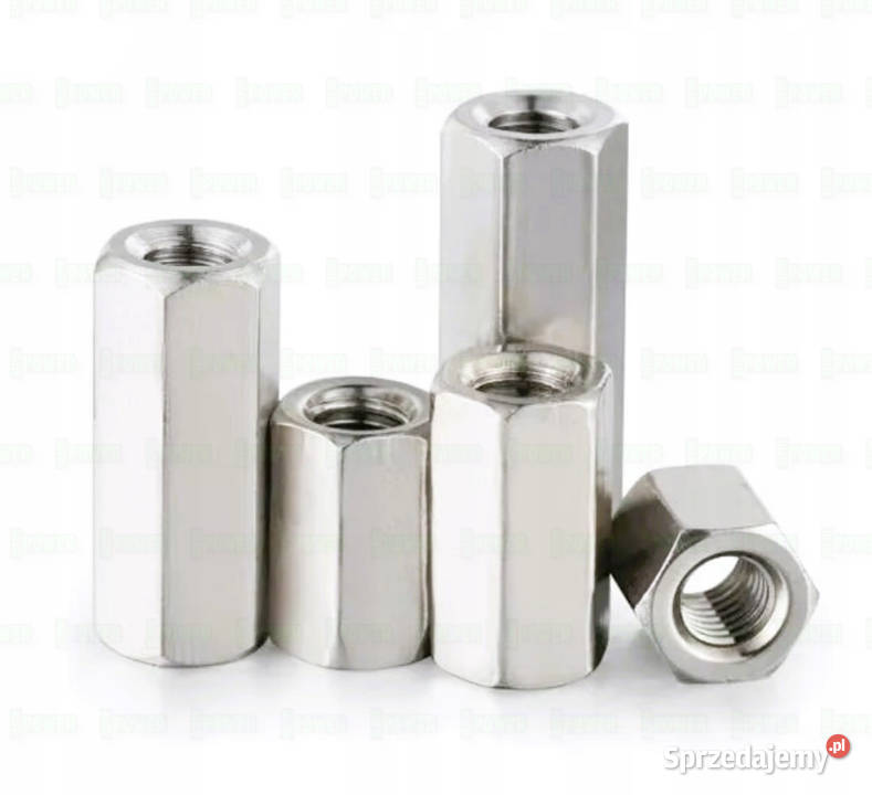 M5X6 ALUMINIOWA NAKRĘTKA ZŁĄCZNA PRZEDŁUŻANA Pozostałe Warszawa