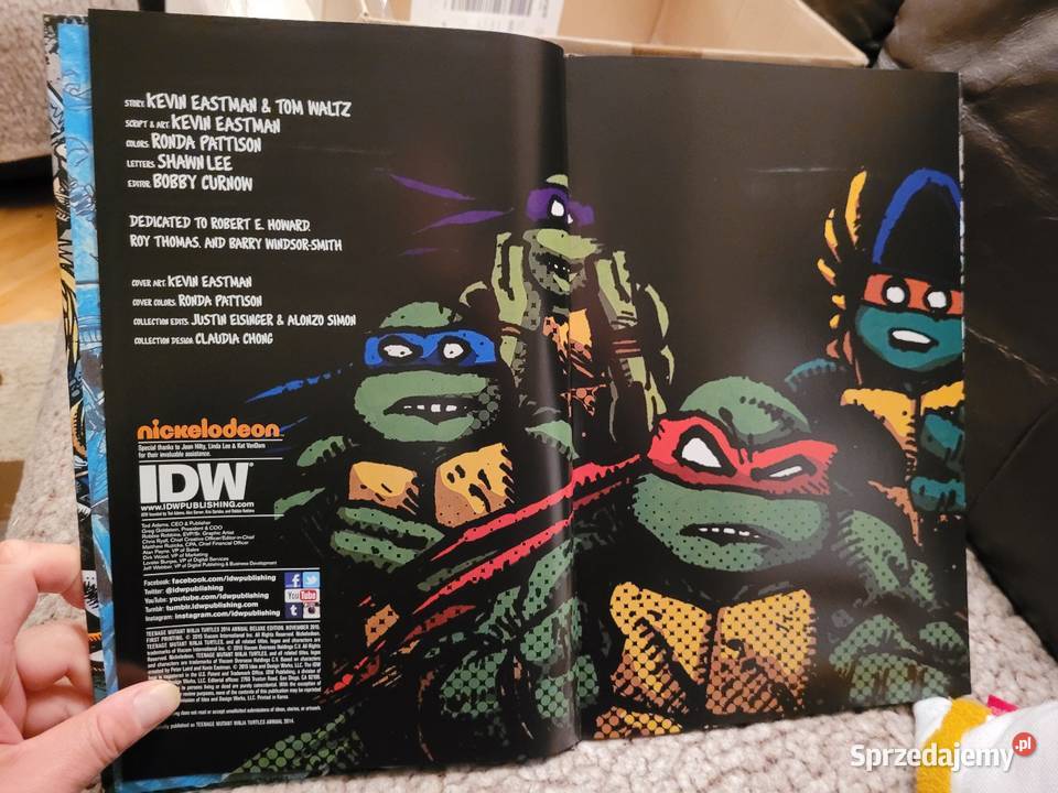 Turtles Teenage Mutant Heroes Annual 2014 Gdynia