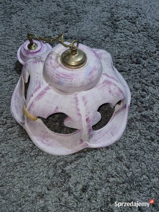 Lampa wisząca gipsowa Wola Podłężna