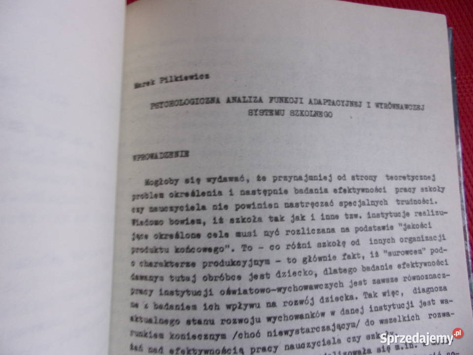 Skuteczność wychowania w świetle badań ISBN 8370090605 Warszawa