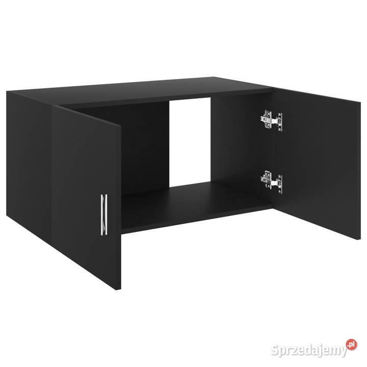 Szafka ścienna czarna 80x39x40 materiał Warszawa