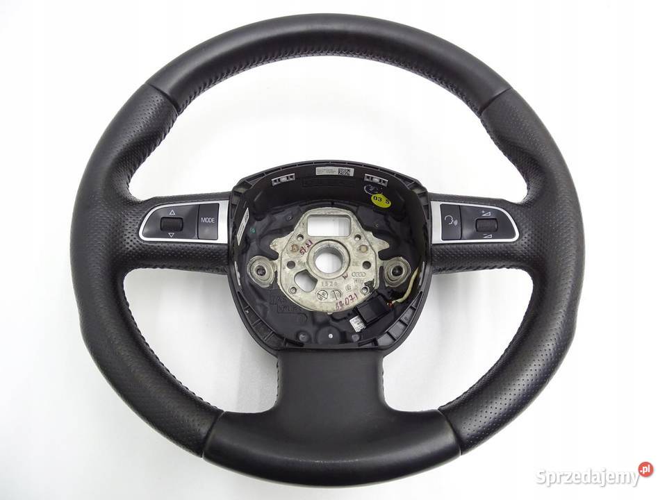 KIEROWNICA SKÓRA MULTI MULTIFUNKCJA 8T0419091B Kierownice