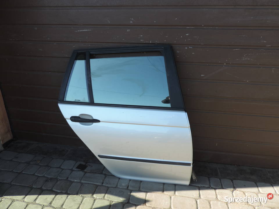 DRZWI PRAWY TYŁ BMW E46 FL KOMBI TTITAN SILBER
