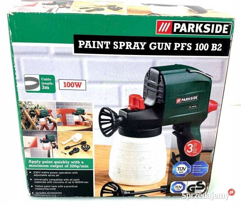Pistolet do malowania farbami Parkside Świdnica sprzedam