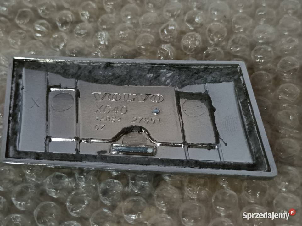 VOLVO XC40 T5 RECHARGE NAPIS EMBLEMAT ZNACZEK Pleszew