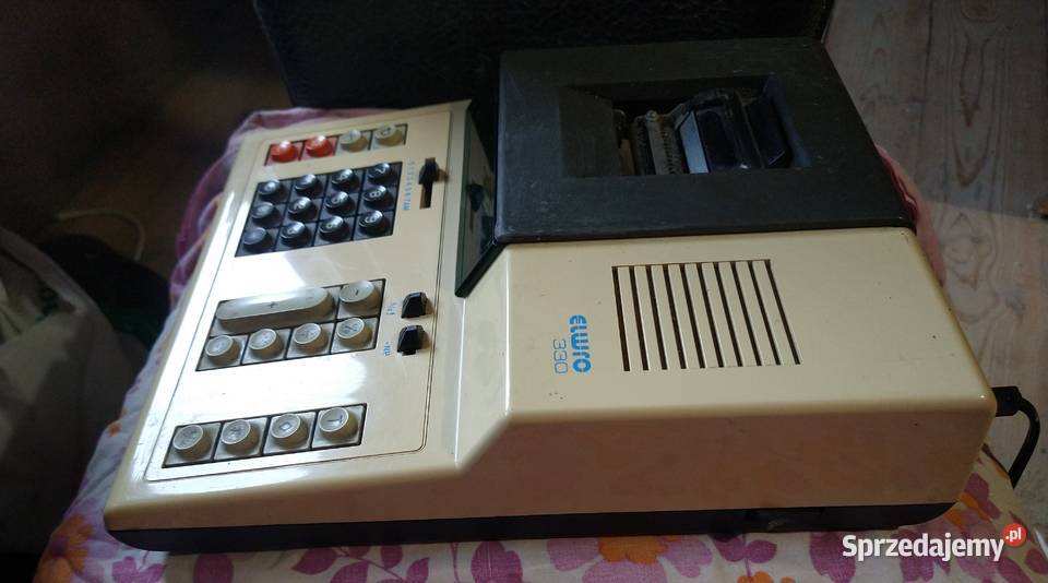 Kalkulator elektryczny z PRL Rumianek