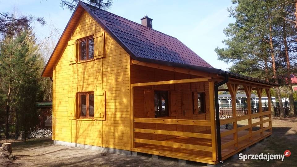 Domek drewniany z poddaszem 35m2 Warszawa