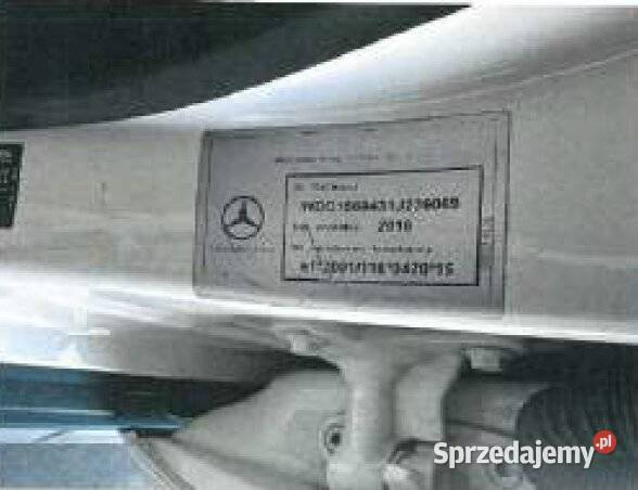 Mercedesbenz GLA sprzedaż syndyka Sydół