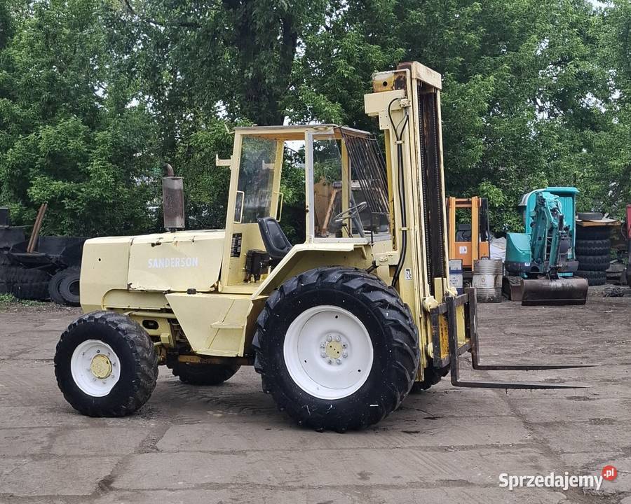 Terenowy wozek widlowy sanderson 4x4 super stan Mielec