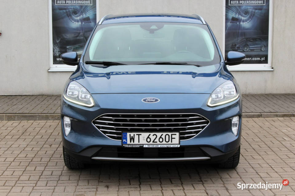 Ford Kuga Titanium X FV23 SalonPL Kamera Virtual wspomaganie kierownicy mazowieckie Sokołów