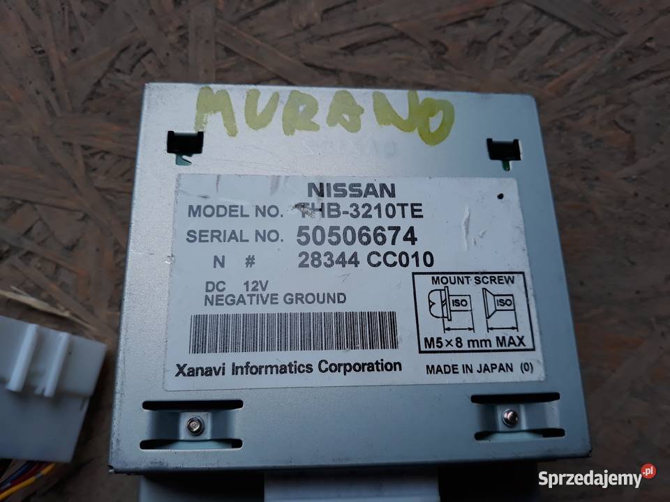 NISSAN MURANO Z50 MODUŁ NAWIGACJI STEROWNIK GPS Międzychód