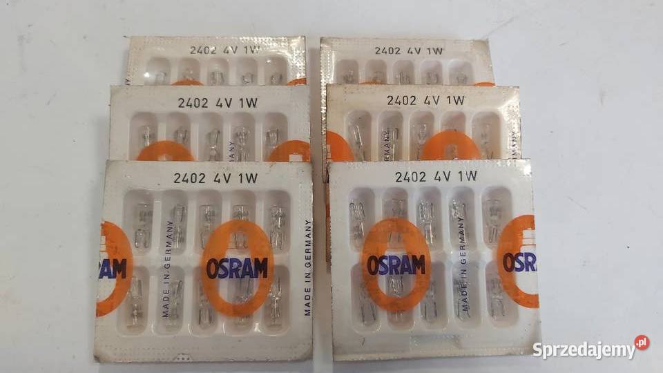 Żarówka 4V 1W mokrożarówka OSRAM niskonapięciowa Wyszków