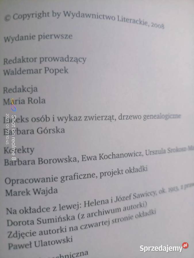 Sumińska Autobiografia książki urlop wakacje Rok wydania 2005 Warszawa
