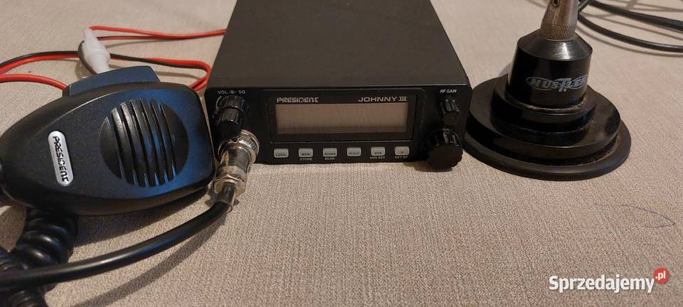 Radio CB President Johny III stan nowe Serock