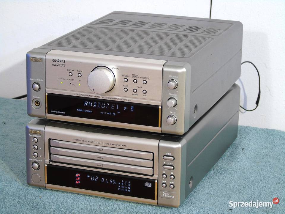 Amplituner i CD Denon UDRA i UCD M10 sprawne podkarpackie