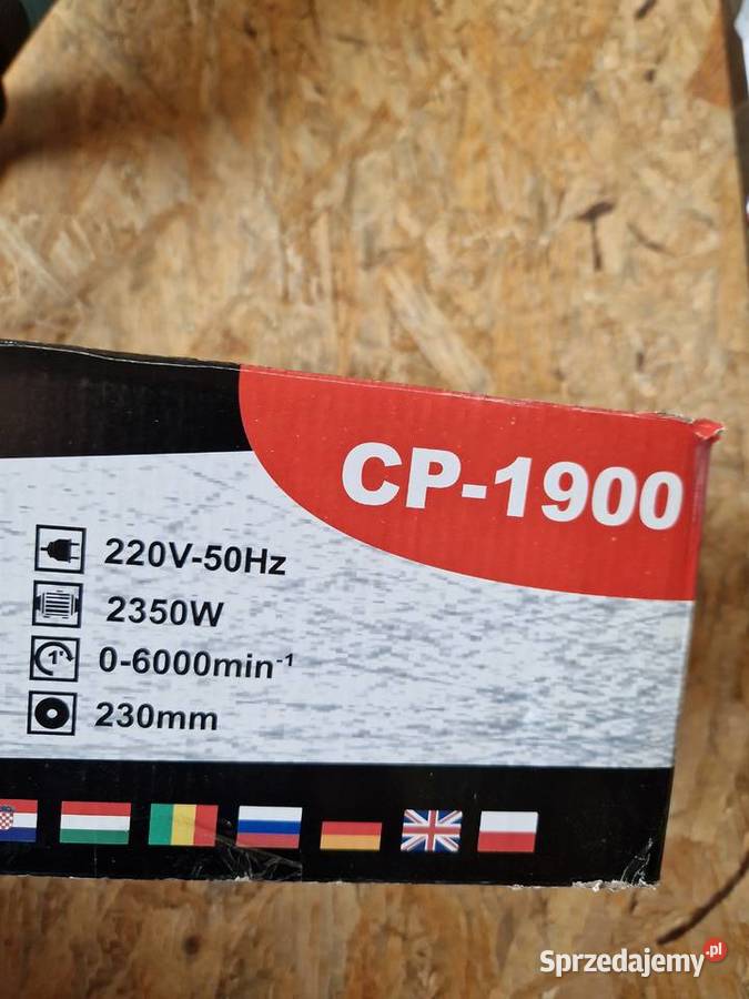 Szlifierka kątowa CHAMPION 230 MM 2350W CP1900 wielkopolskie Głogowa