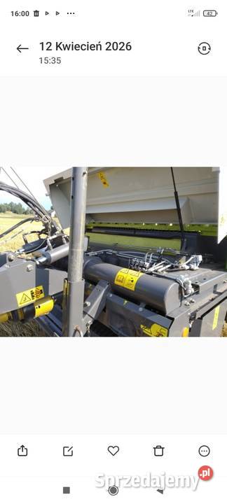 Przyczepa zbiór Zielonki Claas quantum