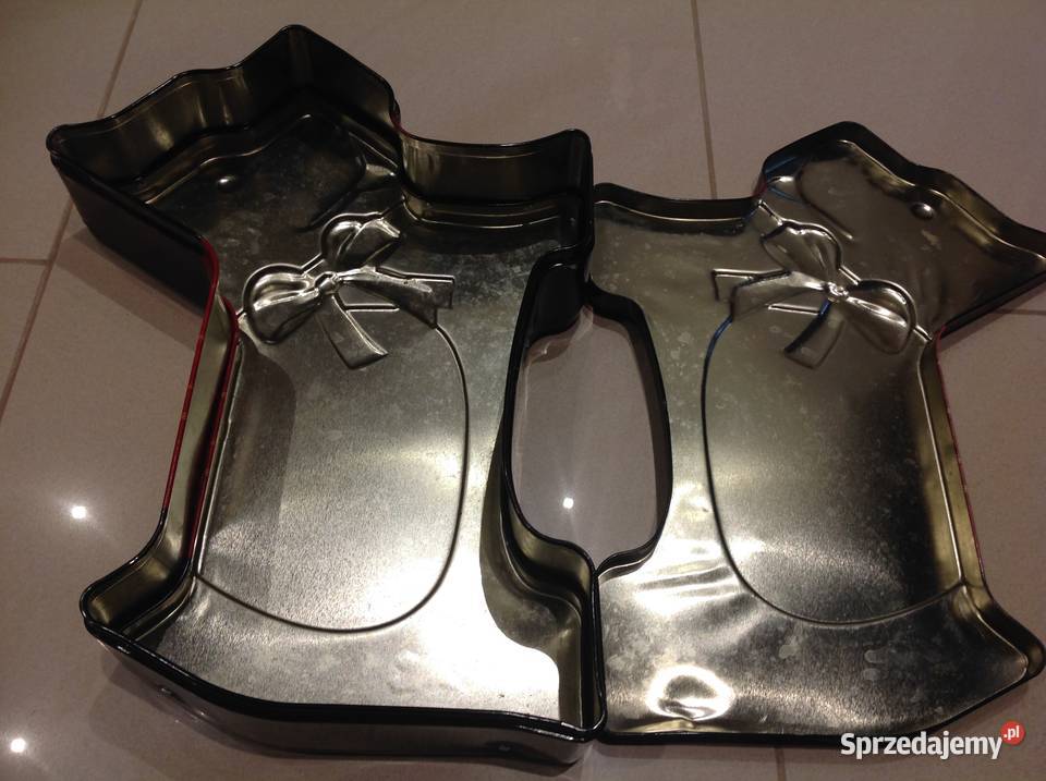 Stara Puszka Metalowa Piesek Pies Nowa Sól