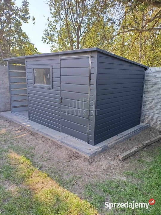 Schowek domek ogrodowy 3x25m wiata 15m drzwi