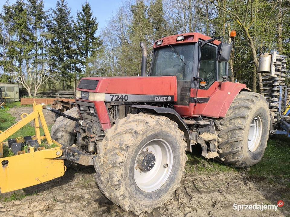 Case 7240 z talerzówką 6m i gruberem 4m Tomaszkowo