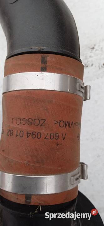 RÓRA INTERCOLERA MERCEDES W 176 Białoskóry