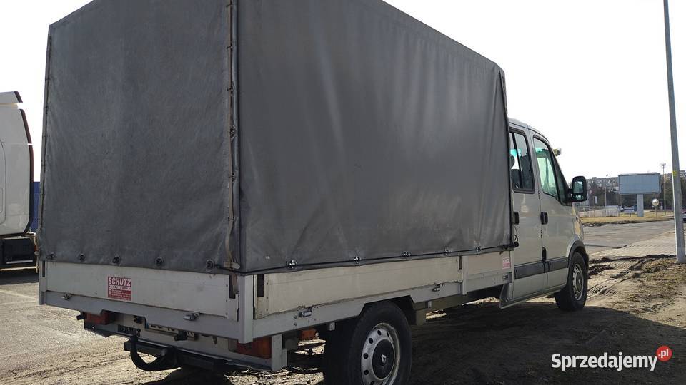 renault master doka skrzyniowy plandeka 7 Szczecin