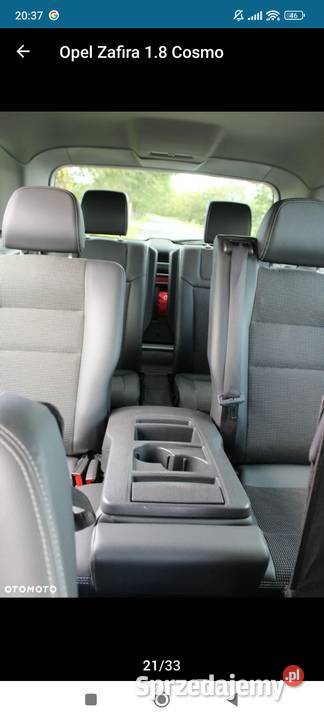 Opel Zafira Cosmo Zarejestrowany w Polsce dolnośląskie Oława