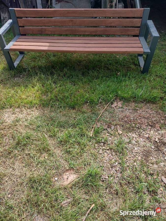 Ławka ogrodowa metaldrewno Wodzierady