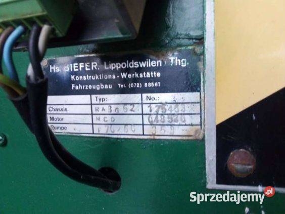 Ciągnik biefer silnik Mercedes Napęd 2x4