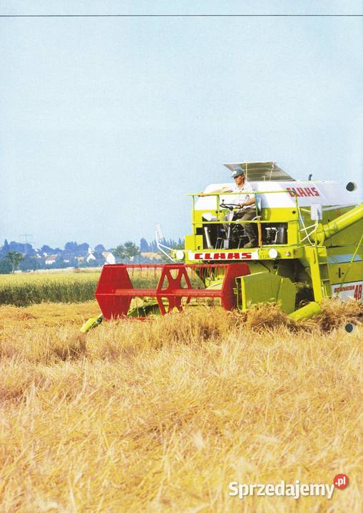 Claas Dominator Instrukcja napraw 38 48 58 68 S Pozostałe Szamotuły