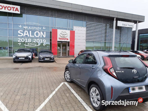 TOYOTA AYGO wersja Comfort w kolorze Celestial Jarosław