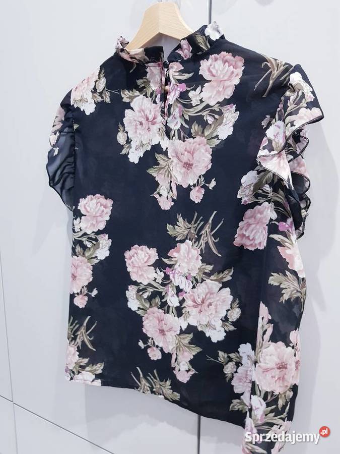 Damska zwiewna bluzeczka w dużym rozmiarze Bluzki i koszule Dąbrowa Górnicza