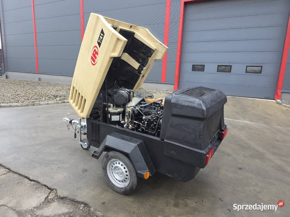 Kompresor sprężarka śrubowa przewoźna DOOSAn 741 dolnośląskie Lubin sprzedam