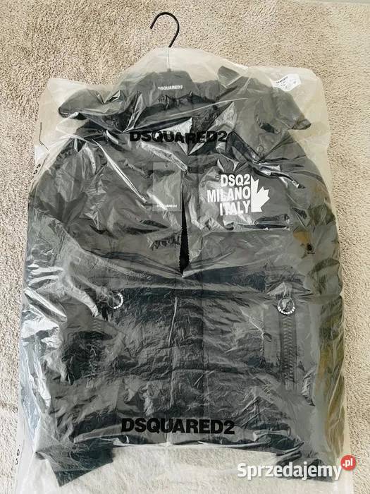 Nowa Dsquared2 DSQ2 Milano Black zimowa kurtka Kurtki i płaszcze Szczecin