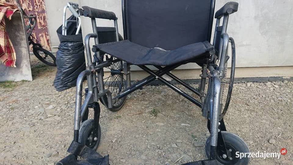Wózek Inwalidzki Składany DużyWyjątkowo Mocny małopolskie