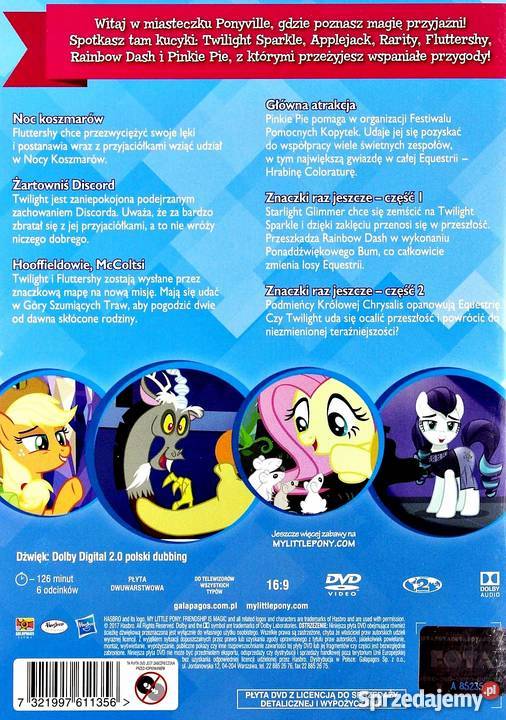 MY LITTLE PONY PRZYJAŹŃ TO MAGIAGŁÓWNA ATRAKCJA Kalisz