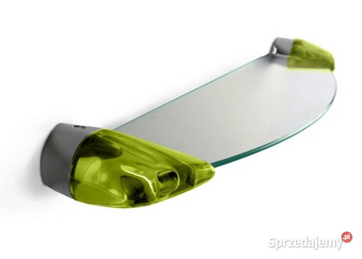 Gustowna półka łazienkowa do łazienki szło