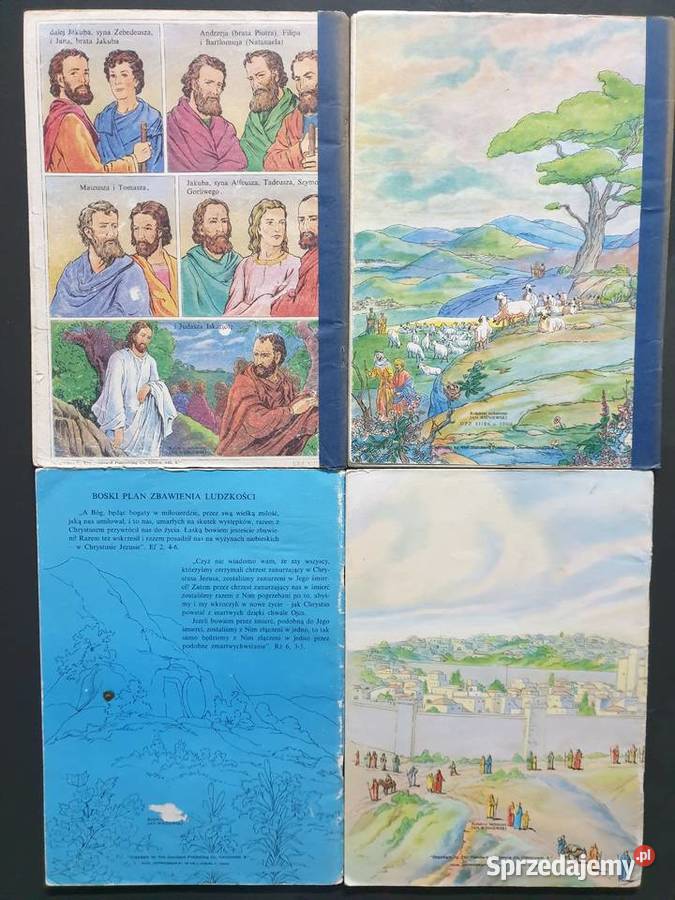 Życie Jezusa Chrystusa 4 komiksy religijne Gdynia