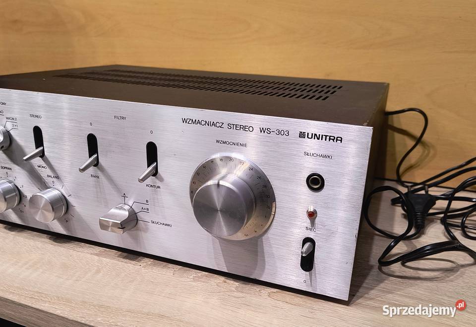 Wzmacniacz WS303 Unitra pomorskie Gdańsk