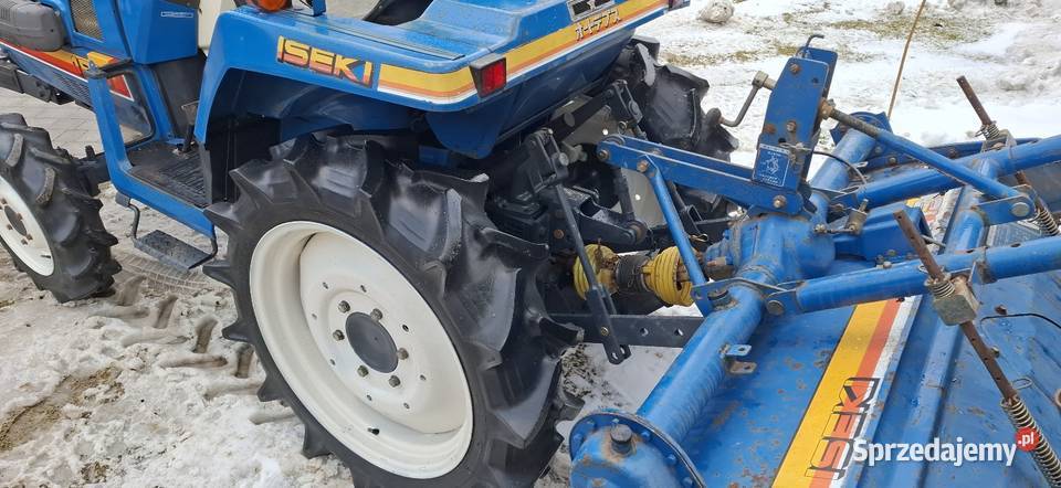 Traktorek japoński iseki plus glebogryzarka stan Tuchów sprzedam