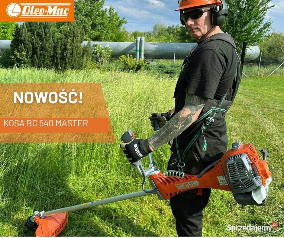 OLEO MAC BC 540 T PROFI KOSA SPALINOWA DO TRAWY Opalenica